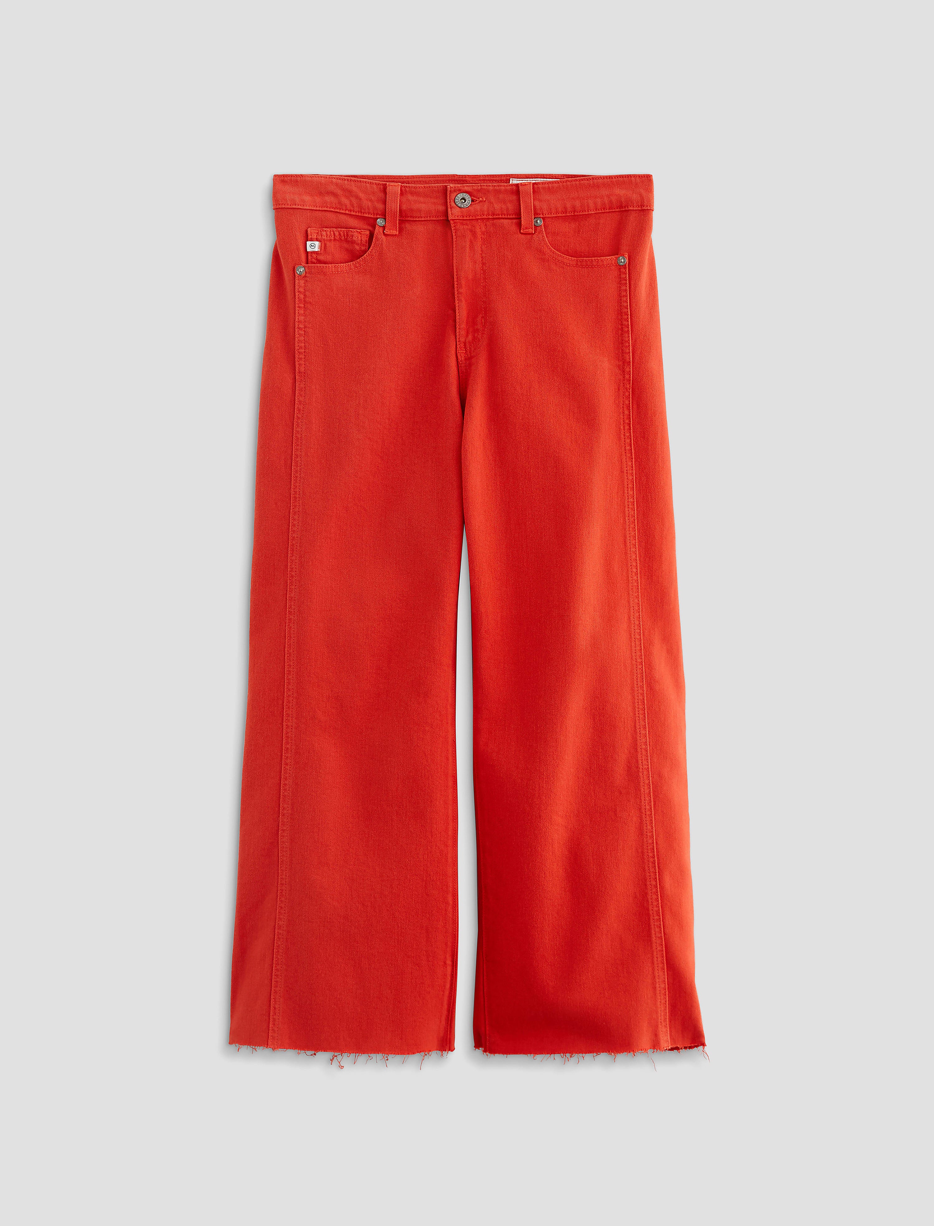 Saige Wide Leg Crop With Panel